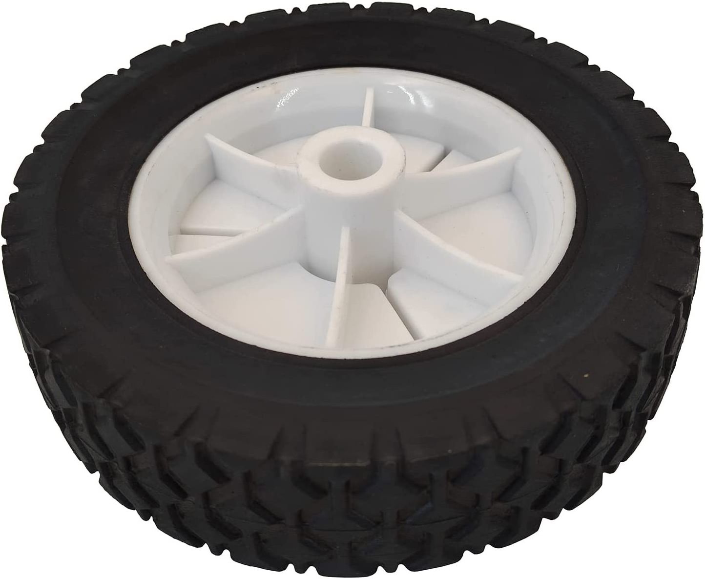 HKT1057 wholesale US 6 inch plastic fits 6x1.5 semi-pneumatic rubber wheel for Hand Trucks, lawnmowers, Utility carts Universal