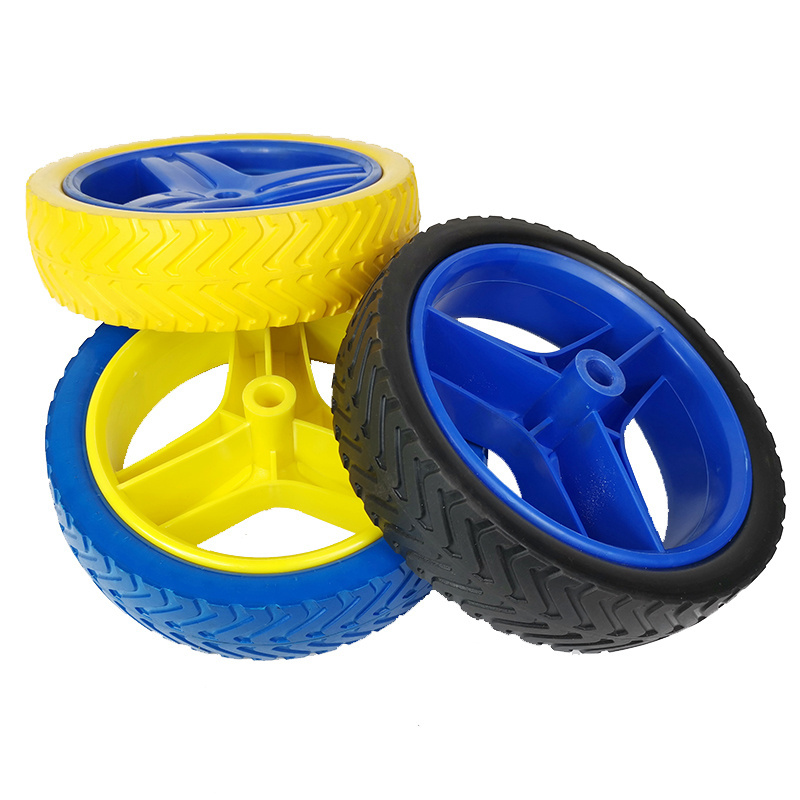 10 inch plastic pushing shopping trolley cart wheel eva foam tire for baby pram umbrella stroller