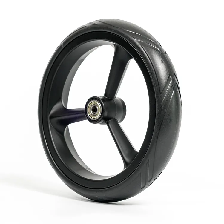 HKT1264 wholesale solid golf caddy solid wheels 7.5