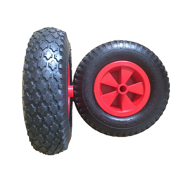 8 10 12 13 16 inch Low Price Hand Truck Tire Trolley  Tire Inflatable  Pneumatic Rubber Wheels