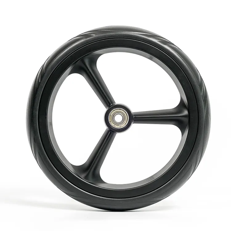 HKT1264 wholesale solid golf caddy solid wheels 7.5