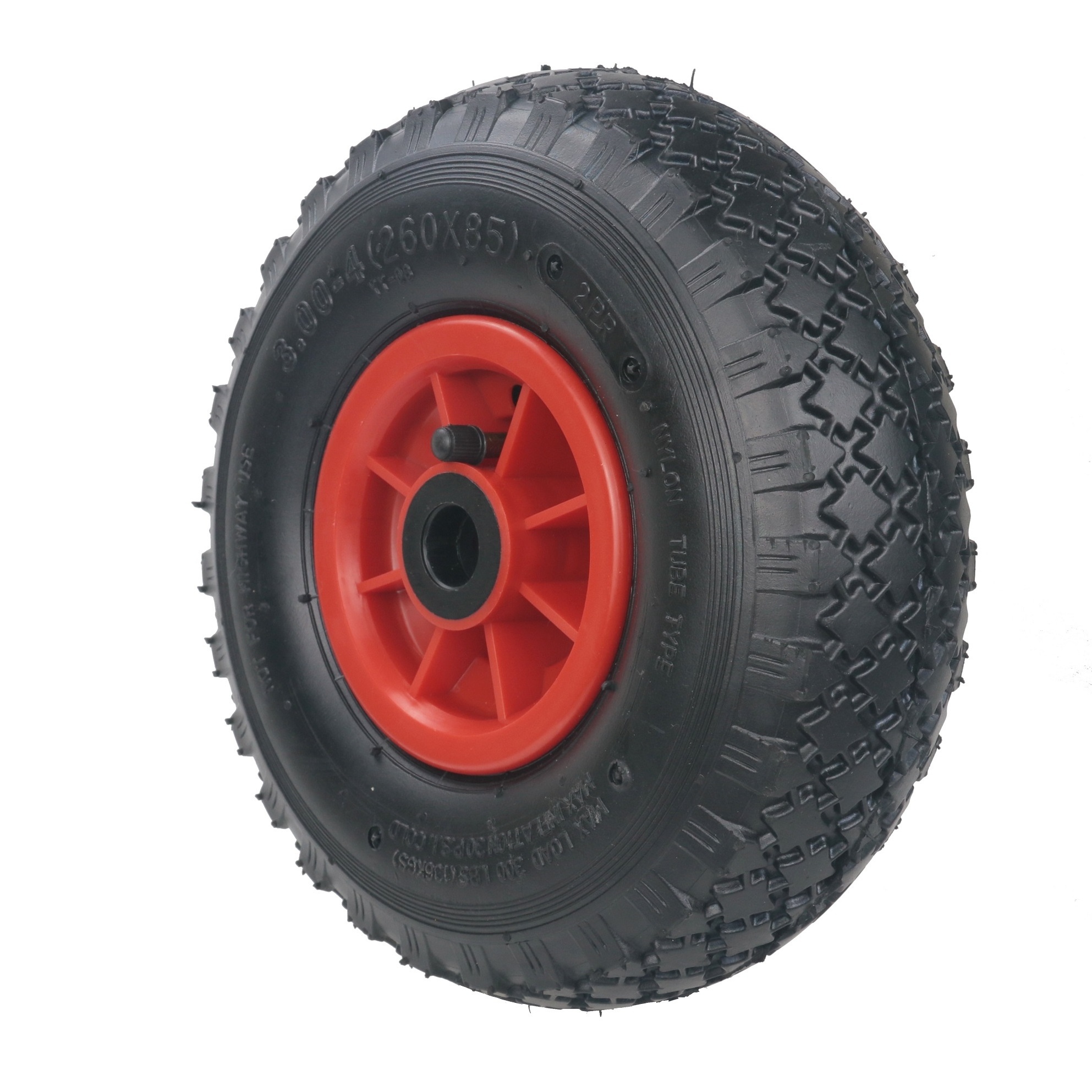 Hanak 64 ,  3.00-4 air tyre  pneumatic rubber wheels  trolley wheel wagon tire for wheelbarrow tires