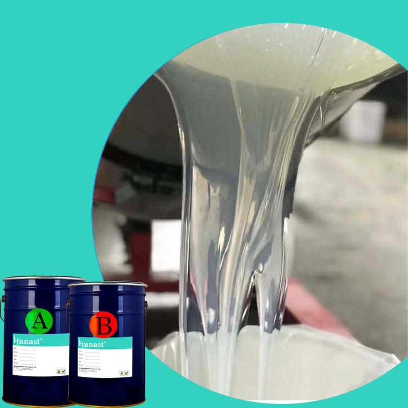 Chinese Supplier Food Grade Platinum Silicone Rubber High Transparent Liquid Silicone Rubber Mould Making RTV2 Silicone Rubber