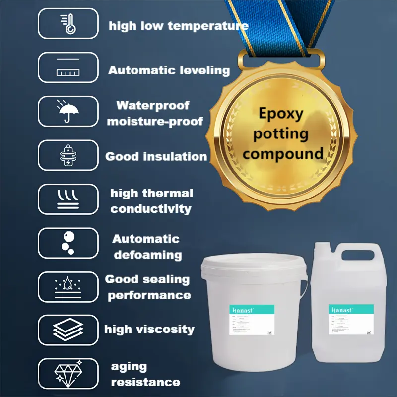 Epoxy Potting Compound Two-component Epoxy Potting Sealant Glue Epoxy Resin Ab Glue For Electronic Potting Circuit Board