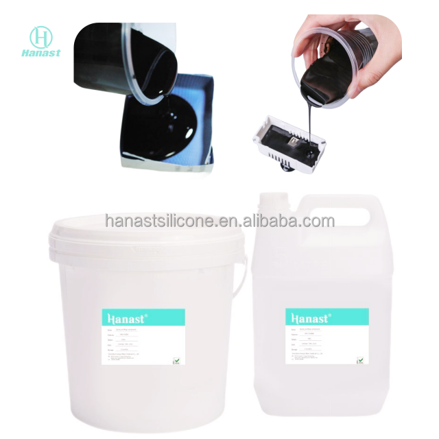 Epoxy Potting Resin Black Two Component Epoxy Resin Ab Glue  Epoxy Resin Potting Machine Glue Di For Electronic Component