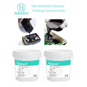 2024 Two-Component Material High Thermal Conductivity Electronic LED PCB  Silicone Potting Compound  Pouring Sealant AB Glue