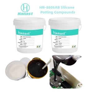 2 Components 1:1 Silicone Gel Adhesive Sealant Flammable Electronic Potting Adhesive AB Glue For Electronic Components LED PCB