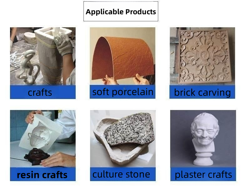 Wholesale Price Liquid Rubber Silicone  RTV 2 Liquid Rubber Silicone Mold Statue For Handcrafts Cement Resin Plaster Molds