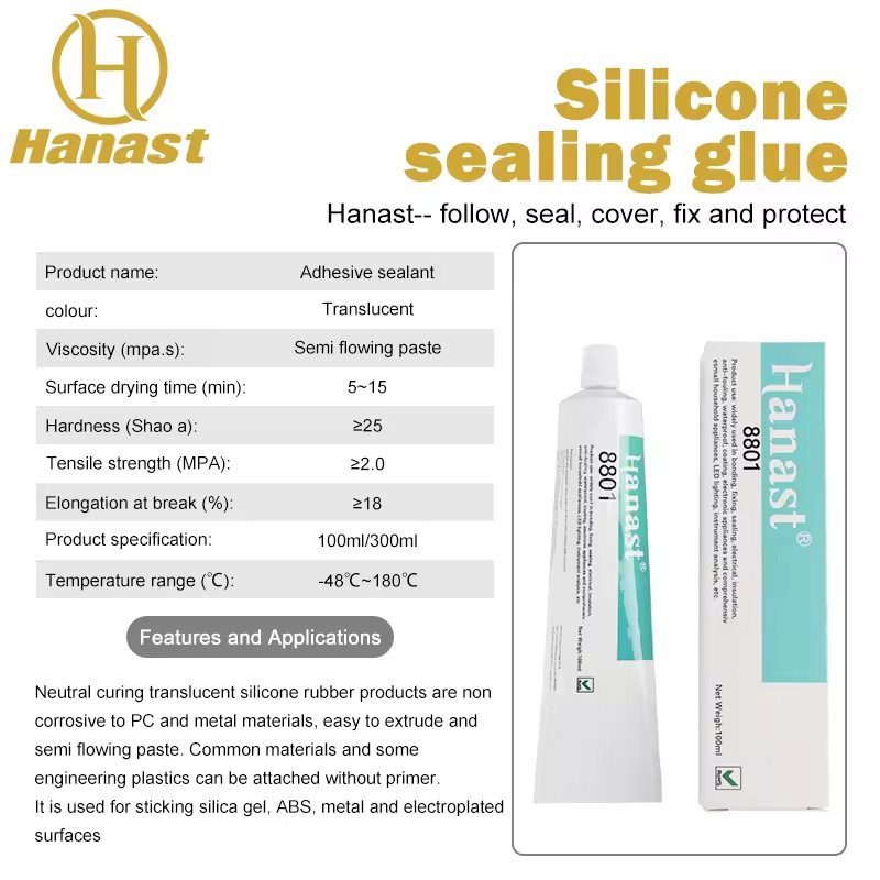 Thread Sealing Paste 2600 Glue Adhesive Sealing Silicone Rubber Household Appliance Sealant For PC LED Power Supply