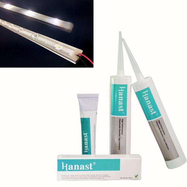 LED Lamps Silicone Glue WaterproofingStrong Sealing Silicone Rubber Adhesive For Ceramics PCB Boards Plastics