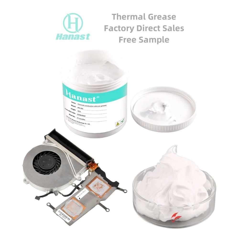 Factory Supply One Component Thermal Paste Electronic Thermally Conductive Silicone Grease Server For Gaming  PC CPU Heatsink