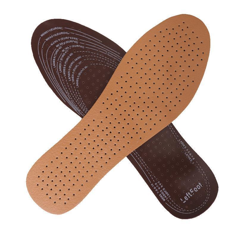 Soft and Comfortable Cuttable Full Length PU Leather Latex foam Insole