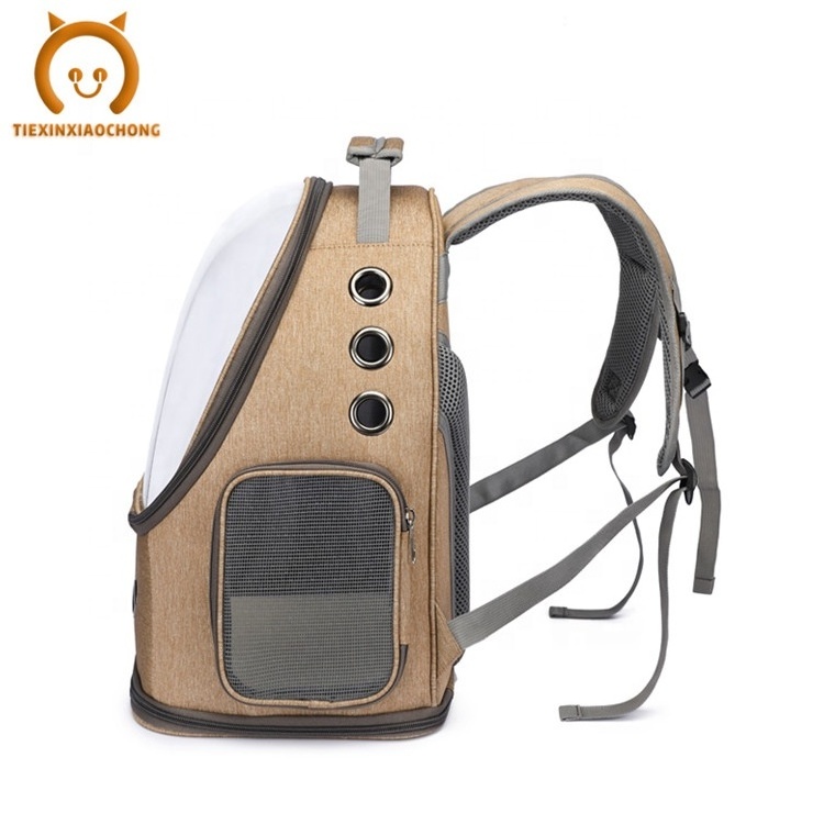 Wholesale Large Capacity Ventilation Hood Pet Carrier Cat Bag Backpack Travel