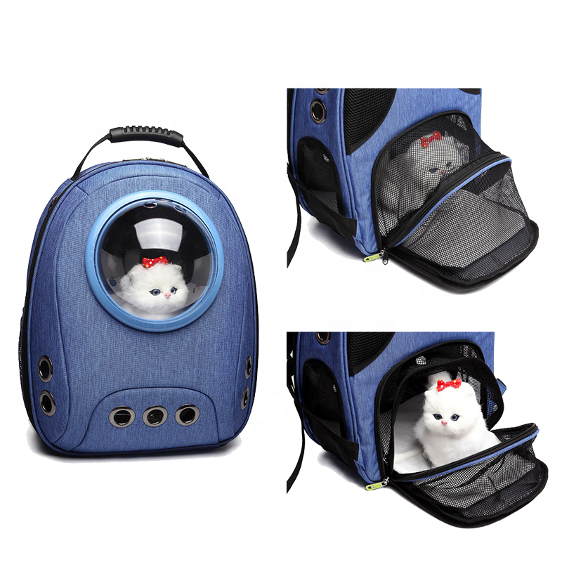 OEM/ODM Mochila Pet Capsule Backpack Perro Mascotas Gatos Bubble Cat Carrier Backpack Space Capsule for Camping Hiking Travel