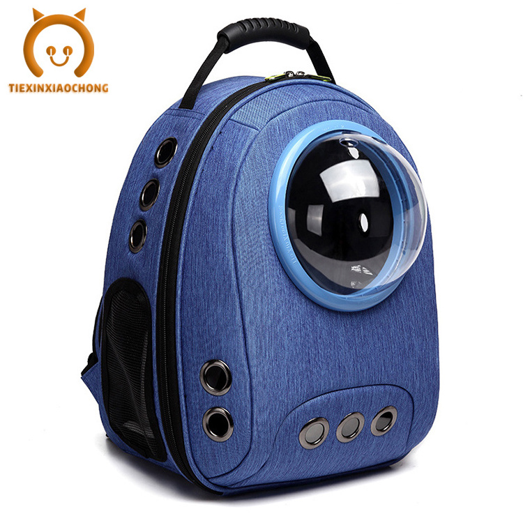 hot-selling pet carrier backpack  Oxford Fabric zaino Sac a dos mochila  cat backpack for travelling park Portable Folding