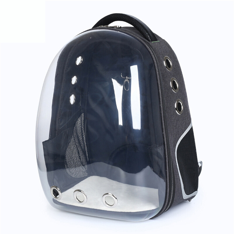 Fully transparent cat backpack out carrying cabin bag space bag cat school bag dog pet backpack