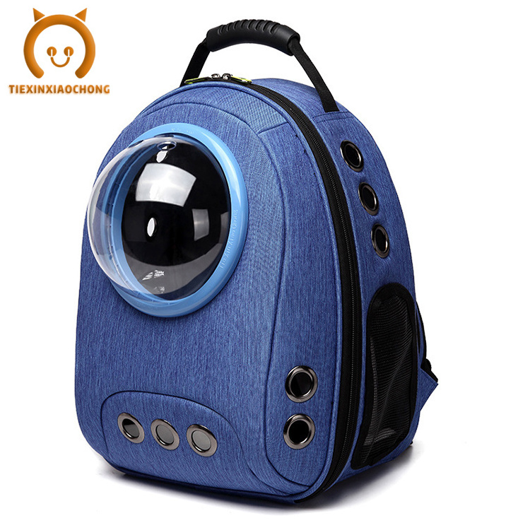 hot-selling pet carrier backpack  Oxford Fabric zaino Sac a dos mochila  cat backpack for travelling park Portable Folding