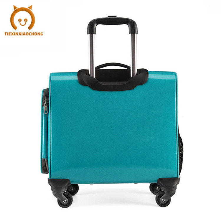 New Fashion Comfortable Large Space Portable Pet Carrier Pet Trolley Stroller