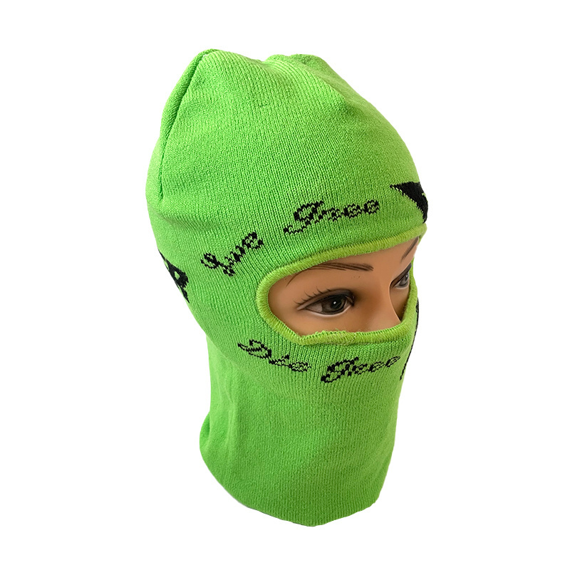 Wholesale Cheap ski mask 1 hole Knit Full Face Cover ski mask balaclava designer hats