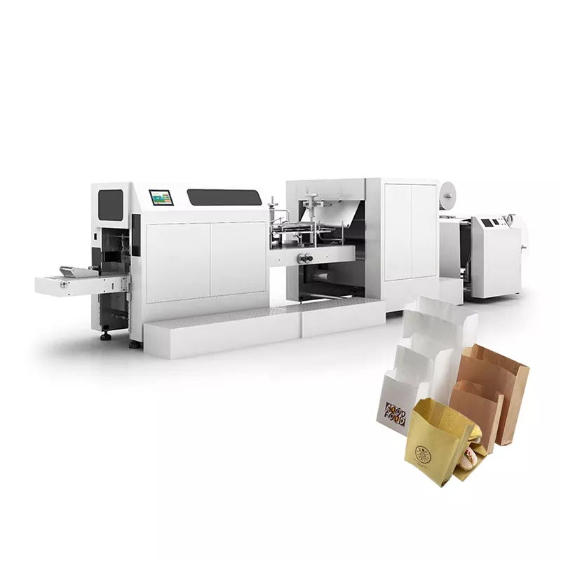 Paper Bag Making Machine For Small Manual Kraft With Printing