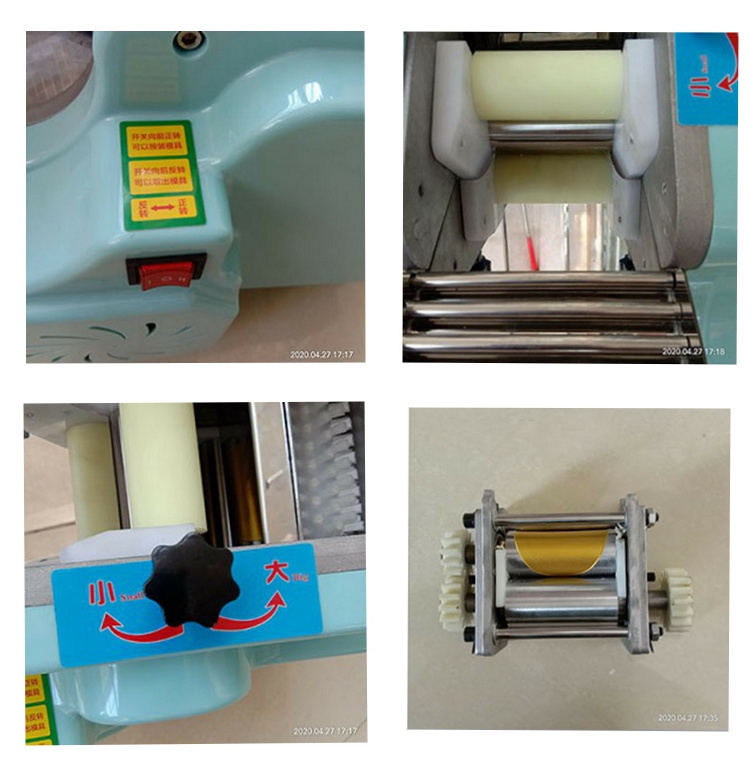 gyoza skin dumpling Wrapper Making Machine for spring roll sheet maker