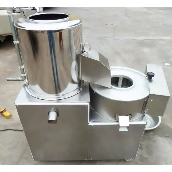 Potato Washing And Peeling Machine Potato Peeling And Cutting Machine Potato Peeler And Slicer Machine