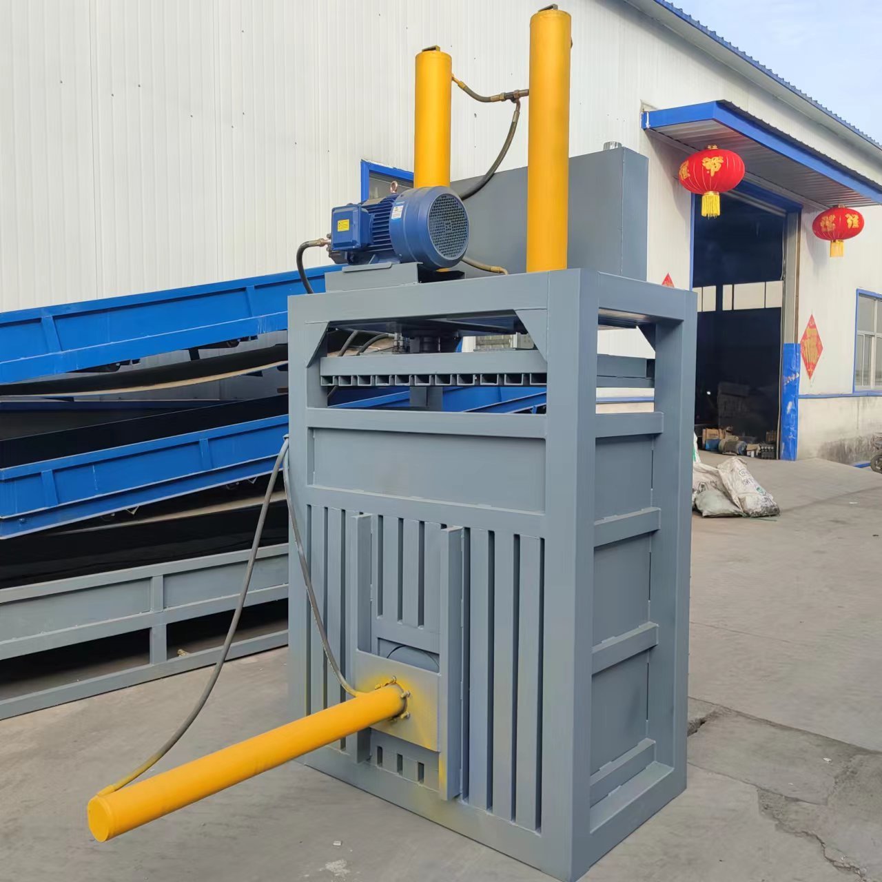 Fiber Baling Presser Sisal Fiber Packing Machine Hydraulic Waste Paper Baler Wool Baling Machine Paper Recycling machine