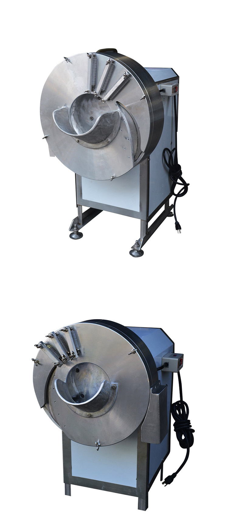 Ginger Shredding and Slicing Machine Potato Shredder Shoot Slicer Vegetable Cutting Manufacturer