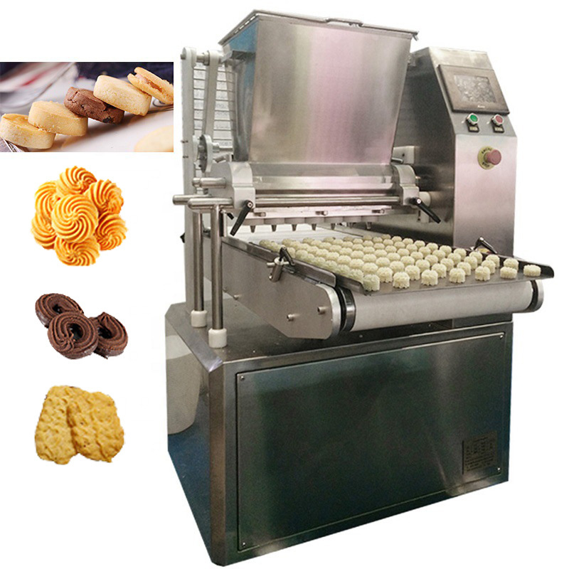 Factory Supply Hight Efficient Small Biscuit and Cookie Equipment Making Biscuits / Walnut Cookie Maker Machine