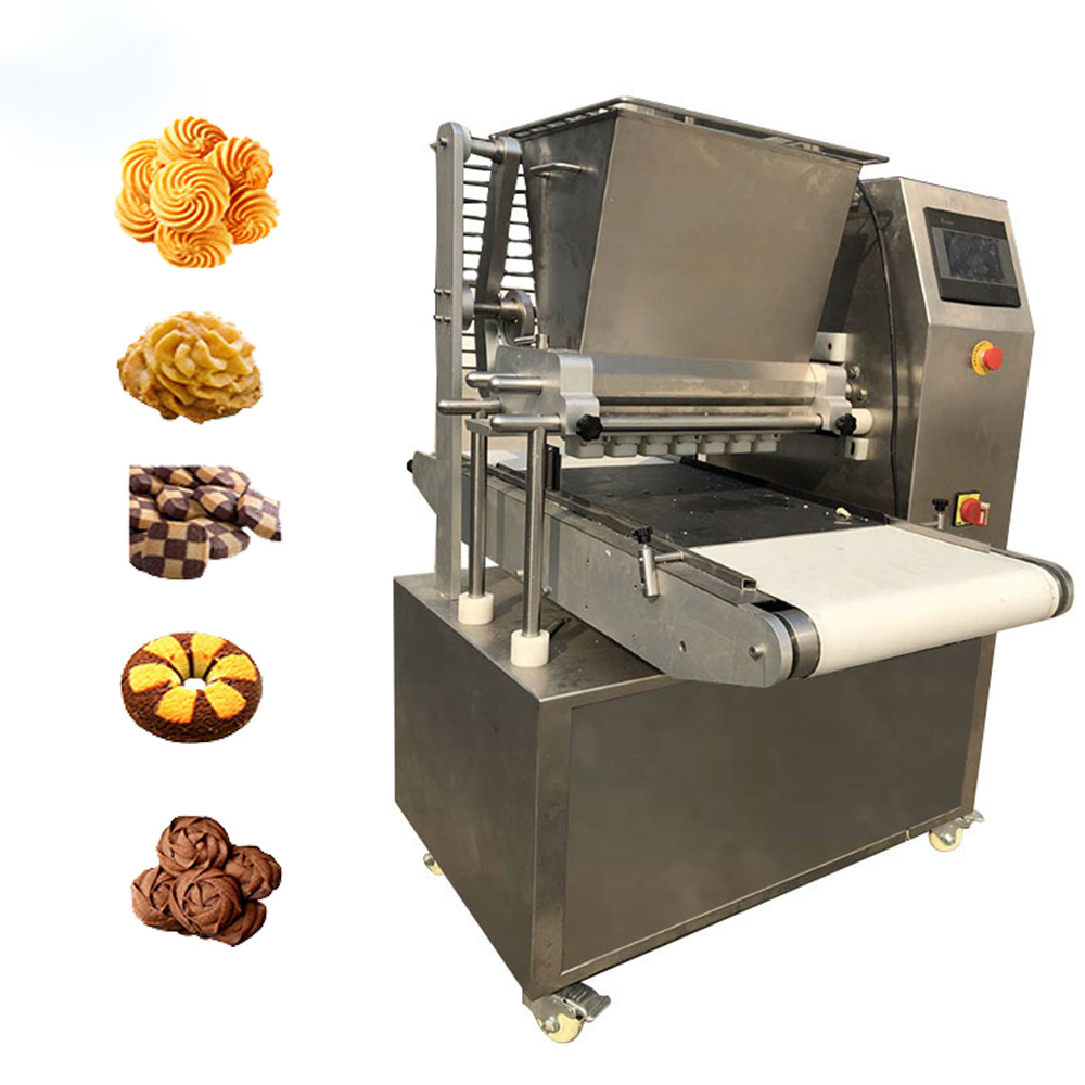 Factory Supply Hight Efficient Small Biscuit and Cookie Equipment Making Biscuits / Walnut Cookie Maker Machine