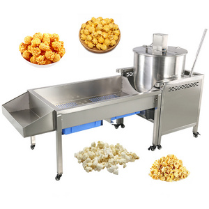 Hot Sales Popcorn Maker Machine Commercial Spherical / Caramel Corn Making Machines with Wheel