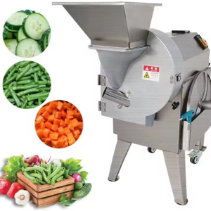 Commercial Multi functional Fruit Vegetable Cutter Slicing Chips Chopper Slicer Dicer Machine Ginger Carrot Cutting