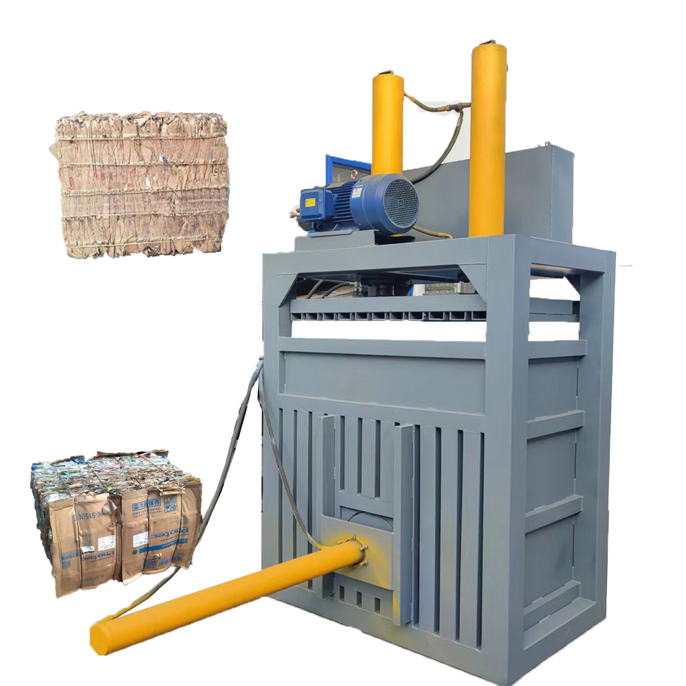 Fiber Baling Presser Sisal Fiber Packing Machine Hydraulic Waste Paper Baler Wool Baling Machine Paper Recycling machine