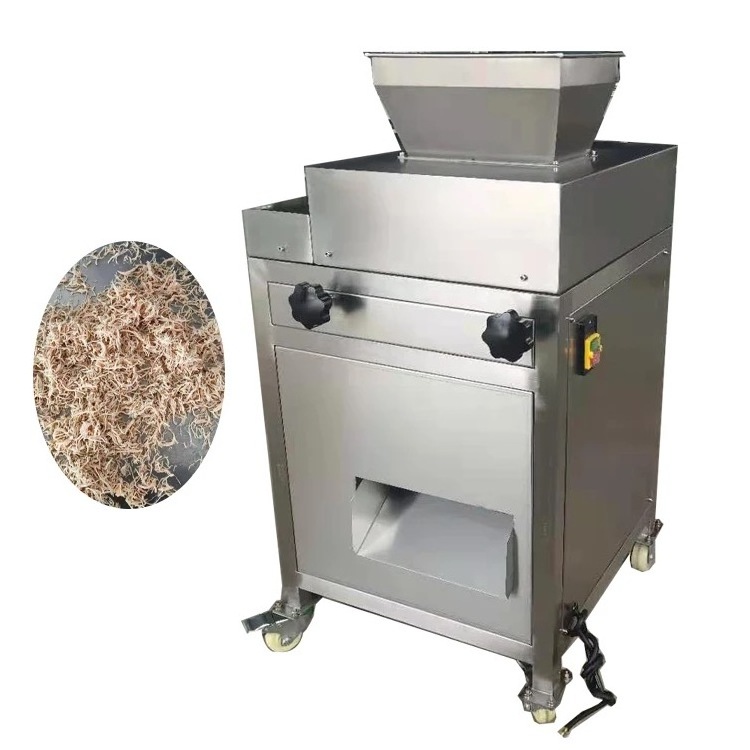 Stainless Steel Chicken Beef Pork Shredder Machine Cooked Meat Shredding For Making Floss