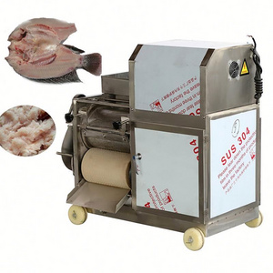 Stainless steel fish minced fillet making machine fish bone meat separator fish deboner machine