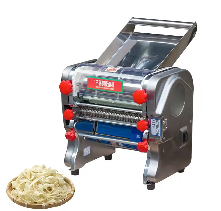 Easy Operation Electric Stainless Steel Pasta Noodle Dough Maker Cutter Noodle Making Machine For Home Use