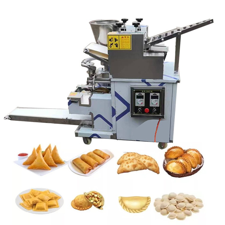 Fully Automatic Grande Stuffing Meat Rice Wrapping Prawn Pastry Anko Dumpling Machine