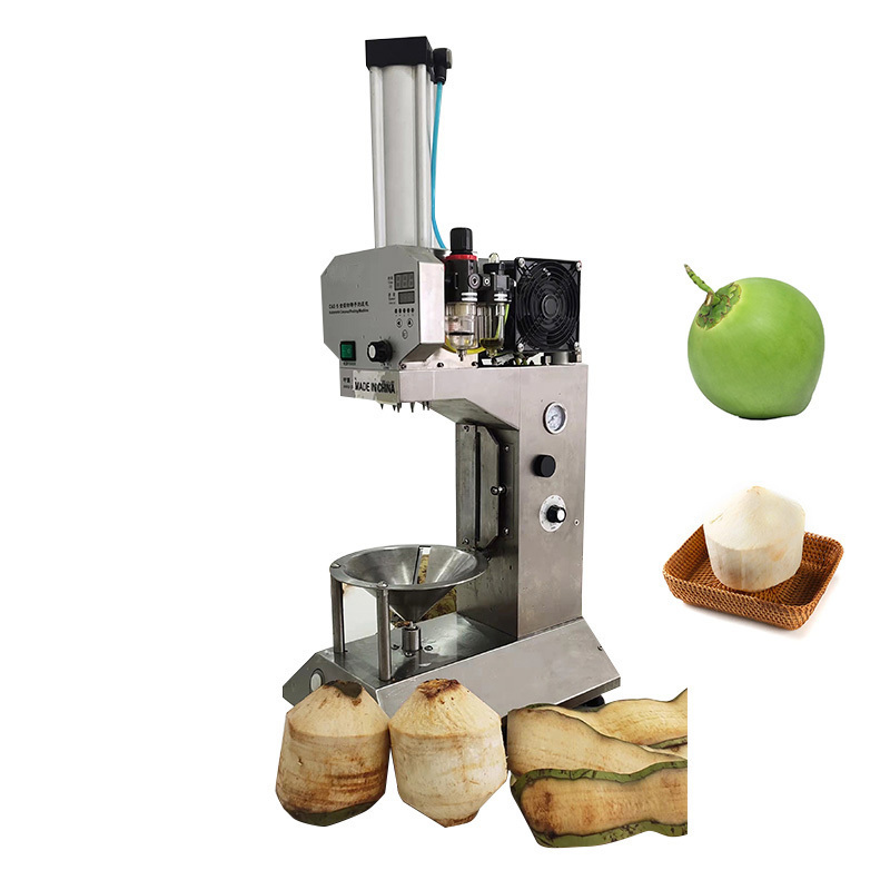 Automatic Coconut Peeler Trimming Coconut Processing Machine Coconut Peeling Cutting Machine