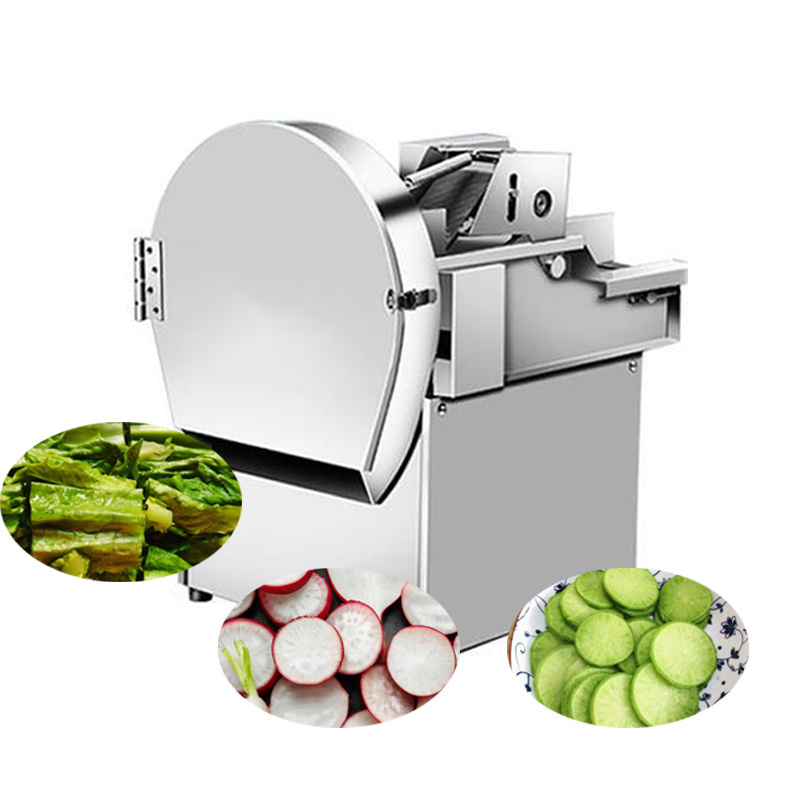 OEM Factory Ginger Vegetable Slicer Onion Cutter Small Coconut Cucumber Slicing Okra Cutting Machine