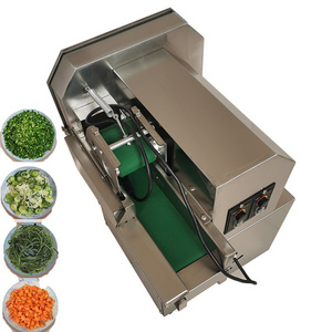 Automatic Belt Vegetable Cutter Shredder Onion Pepper Celery Slicer