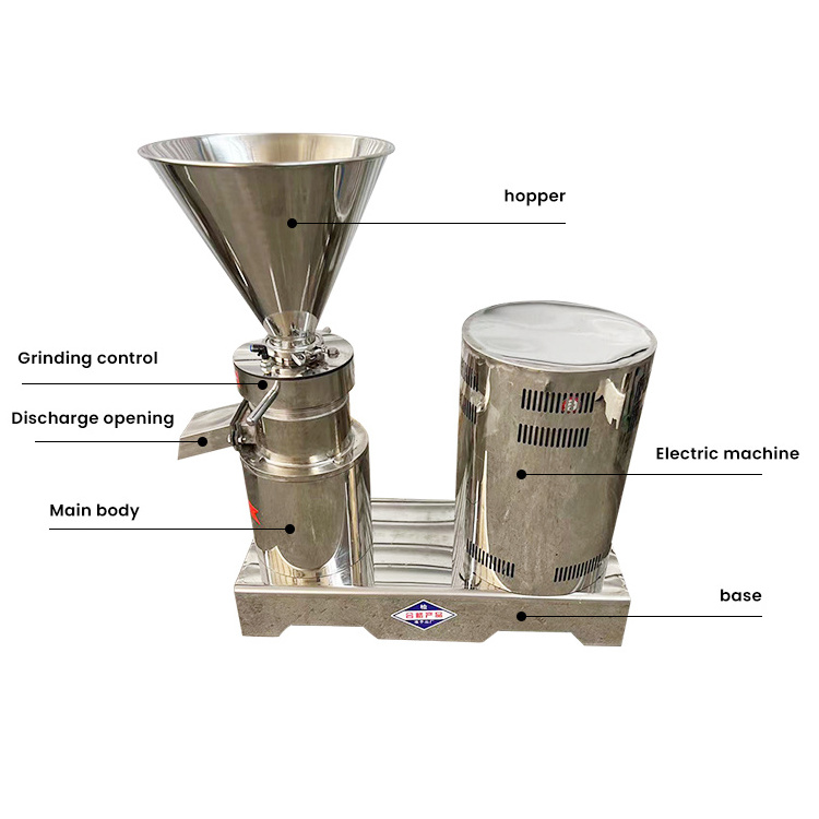 Multi functional grinding machine,tahini grinder,wet colloid mill /food grinding machine chili sauces tomato red bean grinder