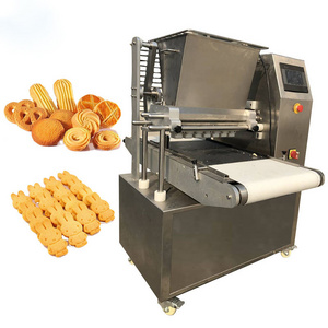 Factory Supply Hight Efficient Small Biscuit and Cookie Equipment Making Biscuits / Walnut Cookie Maker Machine