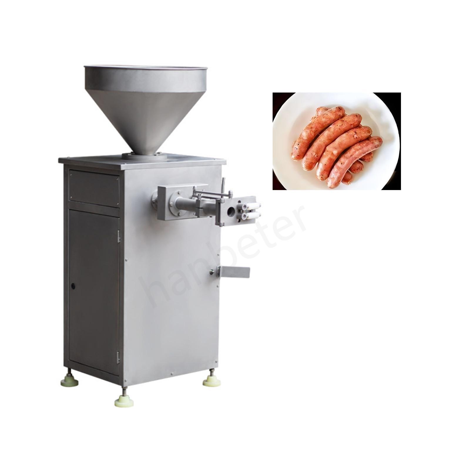 Automatic Embutidora Chorizo Industrial Enema Meat product making machine sausage stuffer with twisting function