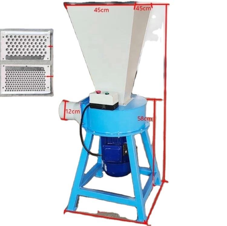 High Speed Sponge Pulverizer Cardboard Box Shredder Pu foam grinder machine ps foam crusher foam shredder machine sponge crusher