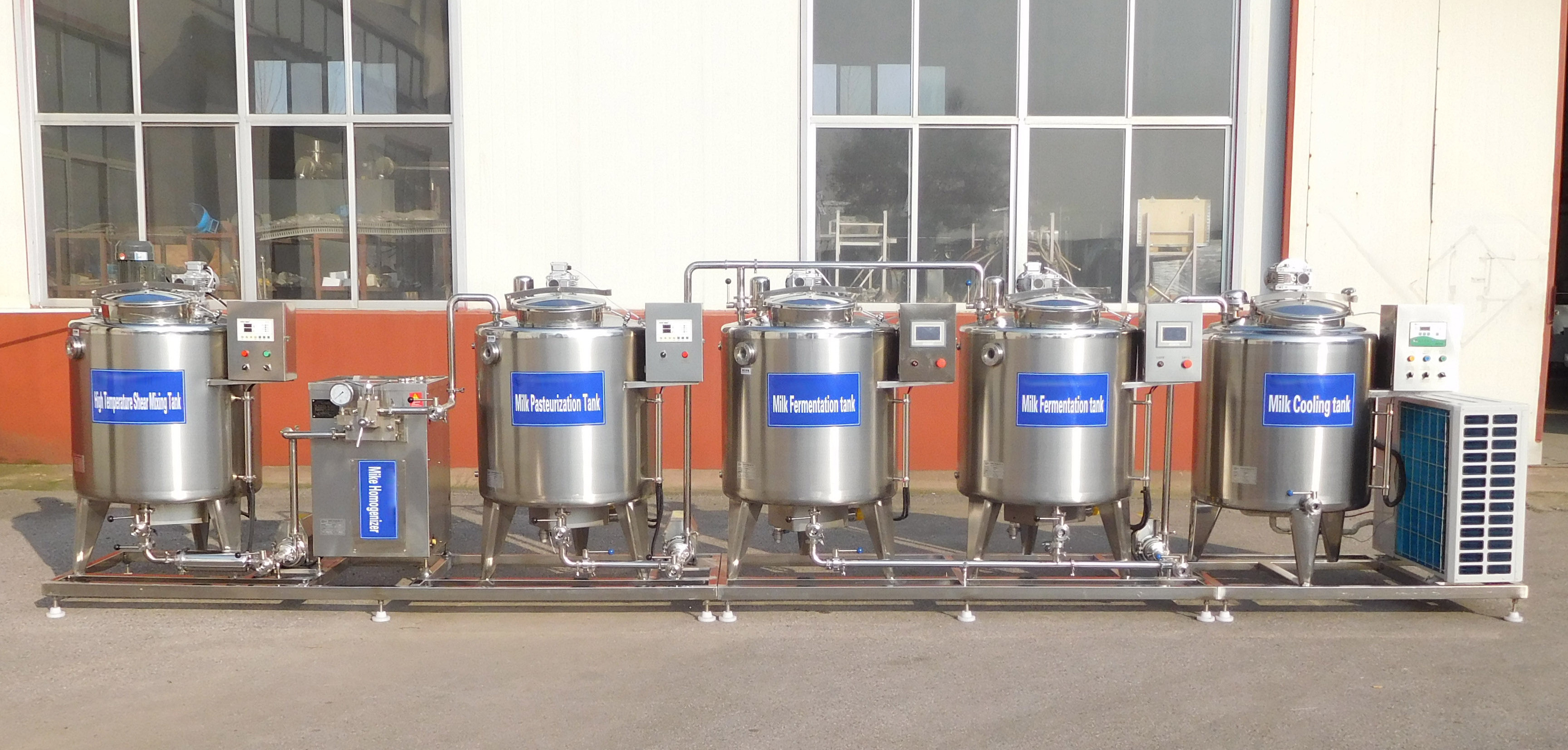 500l 1000l 2000l yogurt industrial beer wine stainless steel anaerobic fermentation tank