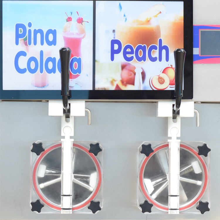 Commercial smoothie slushie machine granita daiquiri ice slash frozen drink making slushy maker margarita slush machine