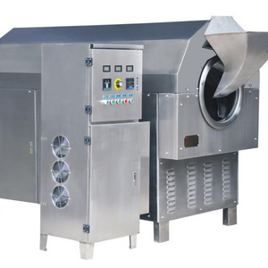 Automatic Cashew Nut Roaster Almond Cocoa Bean Peanut Corn Grain Roasting Machine Price