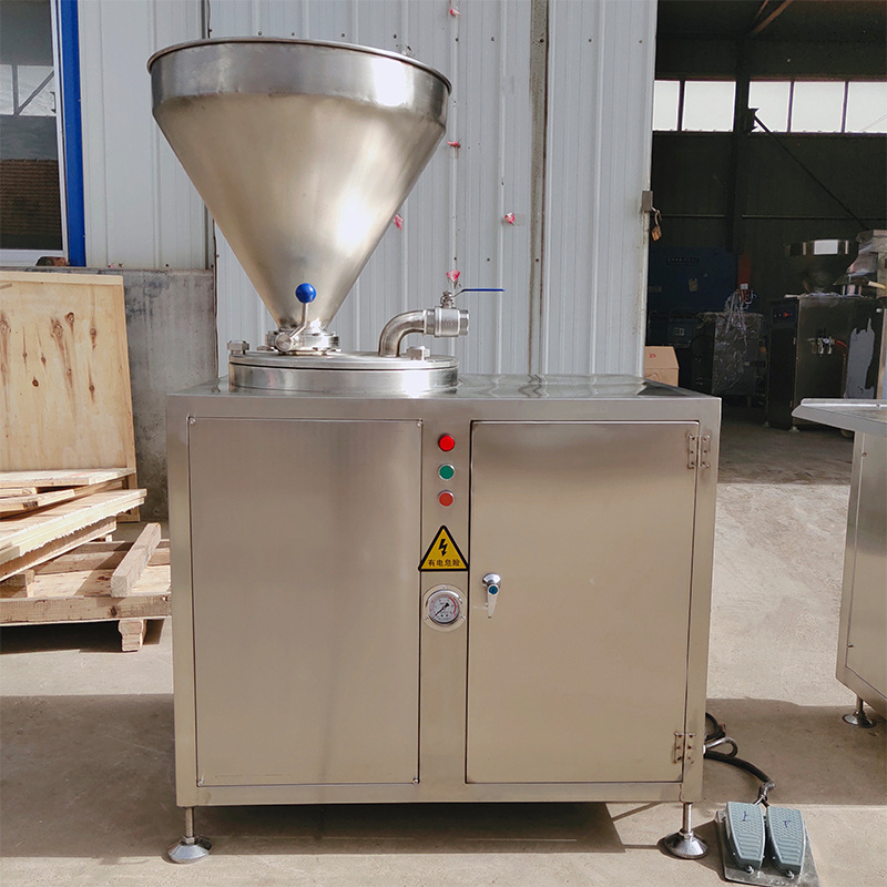 Industrial automatic vacuum sausage filling machine 304 stainless steel pneumatic