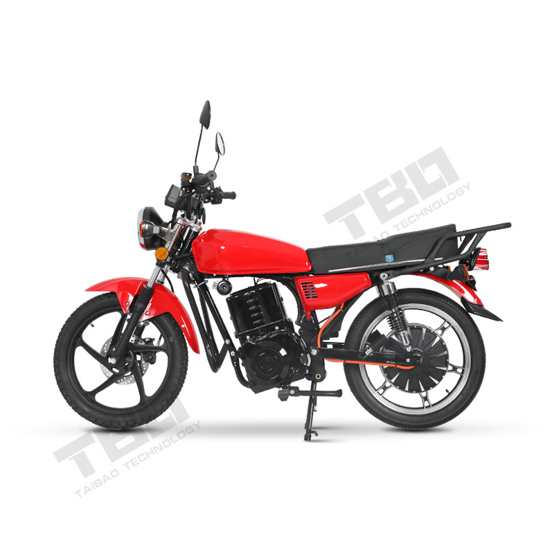 High End 2000w 3000w Adult Off Road Retro Electric Motorcycle CG with pedals for sale