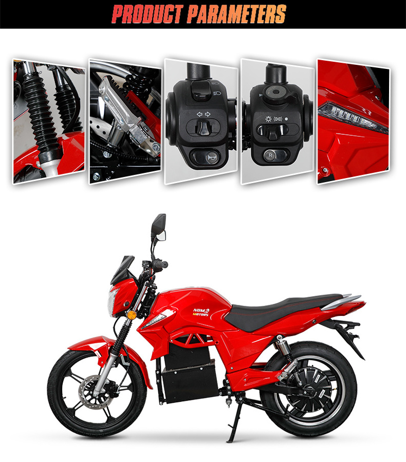 Retro port motorcycle Best Price Chinese factory offer 2000W 3000w Lithium battery Electric Motorcycle for Sale